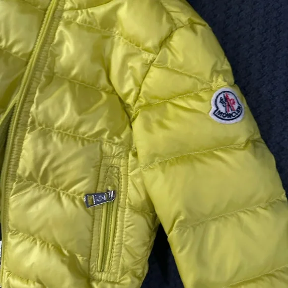 Moncler Lime Green Puffer Jacket